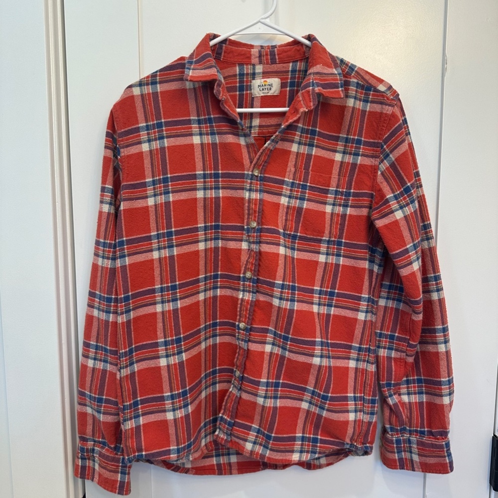 Marine Layer Men's Medium Flannel